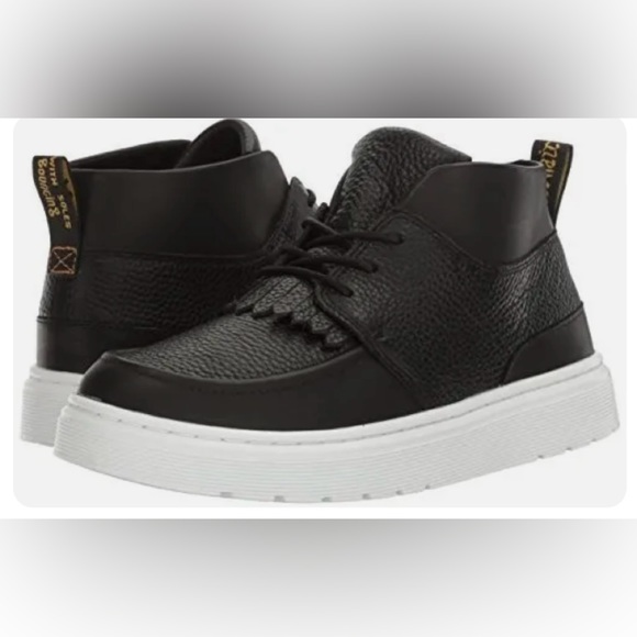 Dr. Martens Jemima 3 Trous Noir - Modèle 22217001, Cuir Véritable, Neuves Avec Boîte